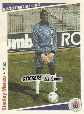 Sticker Stanley Menzo - Shooting Stars Holland 1991-1992 - Merlin