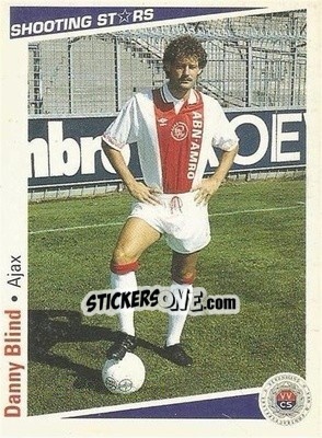 Sticker Danny Blind - Shooting Stars Holland 1991-1992 - Merlin