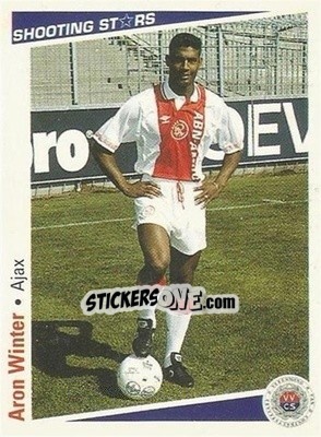 Sticker Aron Winter - Shooting Stars Holland 1991-1992 n. 8 - Merlin
