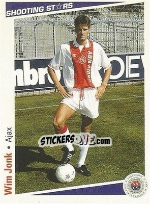 Cromo Wim Jonk - Shooting Stars Holland 1991-1992 - Merlin