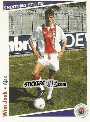 Figurina Wim Jonk - Shooting Stars Holland 1991-1992 - Merlin