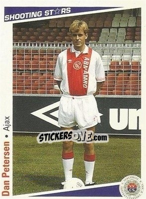 Sticker Dan Petersen - Shooting Stars Holland 1991-1992 n. 18 - Merlin