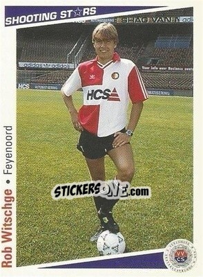 Sticker Rob Witschge - Shooting Stars Holland 1991-1992 n. 33 - Merlin