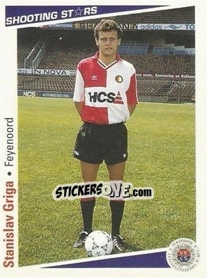 Cromo Stanislav Griga - Shooting Stars Holland 1991-1992 - Merlin