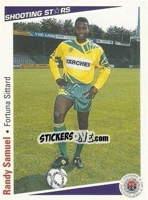 Sticker Randy Samuel - Shooting Stars Holland 1991-1992 n. 41 - Merlin