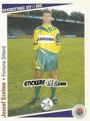 Sticker Joszef Szalma - Shooting Stars Holland 1991-1992 n. 42 - Merlin