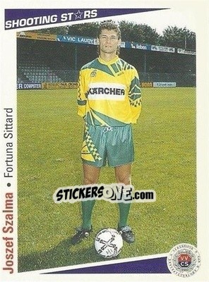 Cromo Joszef Szalma - Shooting Stars Holland 1991-1992 - Merlin