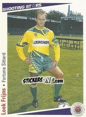 Sticker Loek Frijns - Shooting Stars Holland 1991-1992 - Merlin