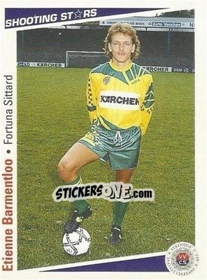 Sticker Etienne Barmentloo - Shooting Stars Holland 1991-1992 n. 44 - Merlin