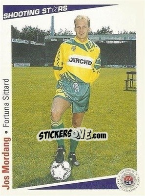 Sticker Jos Mordang - Shooting Stars Holland 1991-1992 n. 45 - Merlin