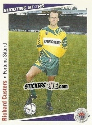 Cromo Richard Custers - Shooting Stars Holland 1991-1992 - Merlin