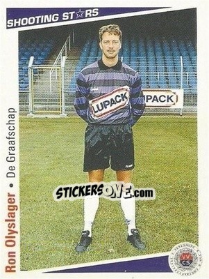 Sticker Ron Olyslager - Shooting Stars Holland 1991-1992 n. 53 - Merlin