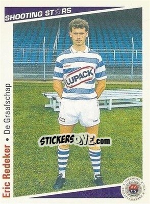 Sticker Eric Redeker - Shooting Stars Holland 1991-1992 - Merlin