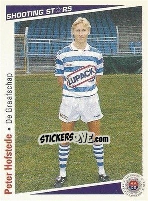 Sticker Peter Hofstede - Shooting Stars Holland 1991-1992 - Merlin