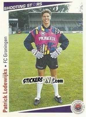 Cromo Patrick Lodewijks - Shooting Stars Holland 1991-1992 - Merlin