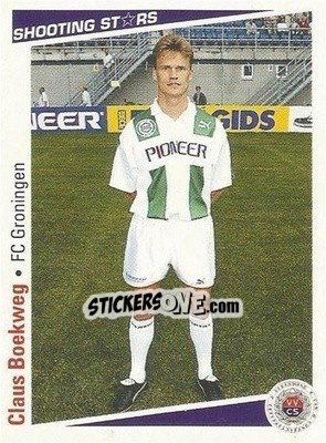 Sticker Claus Boekweg - Shooting Stars Holland 1991-1992 n. 68 - Merlin