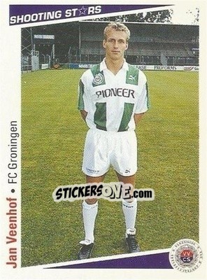 Sticker Jan Veenhof - Shooting Stars Holland 1991-1992 - Merlin