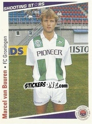 Sticker Marcel van Buuren - Shooting Stars Holland 1991-1992 - Merlin