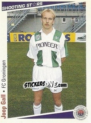 Sticker Joop Gall - Shooting Stars Holland 1991-1992 - Merlin