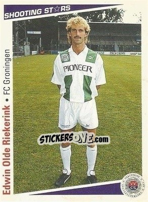 Sticker Edwin Olde Riekerink - Shooting Stars Holland 1991-1992 - Merlin