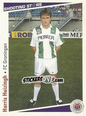 Sticker Harris Huizingh - Shooting Stars Holland 1991-1992 - Merlin