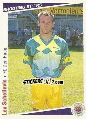 Cromo Leo Schellevis - Shooting Stars Holland 1991-1992 - Merlin