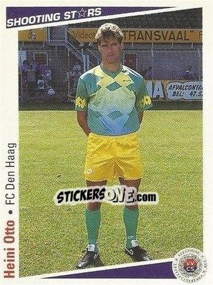 Cromo Heini Otto - Shooting Stars Holland 1991-1992 - Merlin