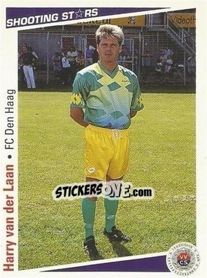 Sticker Harry van der Laan - Shooting Stars Holland 1991-1992 n. 92 - Merlin