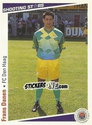 Sticker Frans Danen - Shooting Stars Holland 1991-1992 n. 93 - Merlin