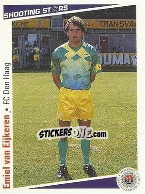 Sticker Emiel van Eijkeren - Shooting Stars Holland 1991-1992 n. 94 - Merlin