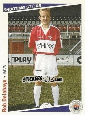 Sticker Rob Delahaye - Shooting Stars Holland 1991-1992 n. 101 - Merlin