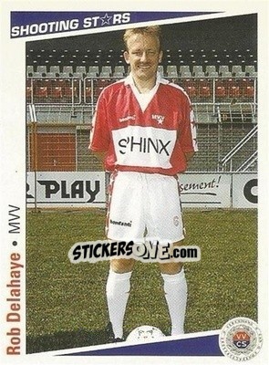 Figurina Rob Delahaye - Shooting Stars Holland 1991-1992 - Merlin