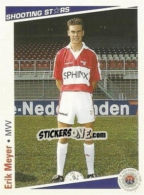 Sticker Erik Meyer - Shooting Stars Holland 1991-1992 - Merlin