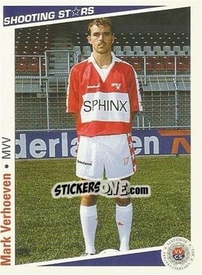 Cromo Mark Verhoeven - Shooting Stars Holland 1991-1992 - Merlin