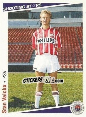 Sticker Stan Valckx - Shooting Stars Holland 1991-1992 n. 113 - Merlin