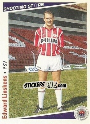 Sticker Edward Linskens - Shooting Stars Holland 1991-1992 - Merlin