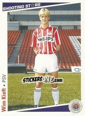 Sticker Wim Kieft - Shooting Stars Holland 1991-1992 - Merlin