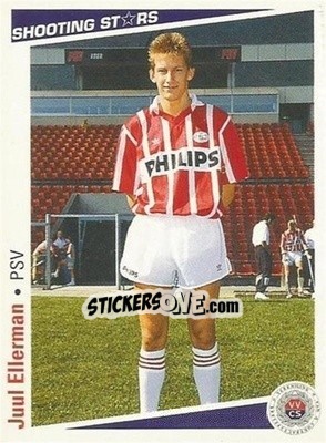 Sticker Juul Ellerman - Shooting Stars Holland 1991-1992 n. 124 - Merlin