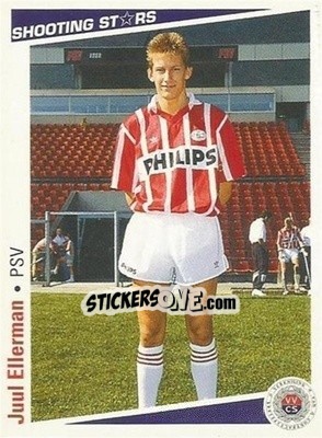 Cromo Juul Ellerman - Shooting Stars Holland 1991-1992 - Merlin