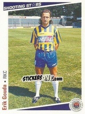 Sticker Erik Gouda - Shooting Stars Holland 1991-1992 n. 131 - Merlin