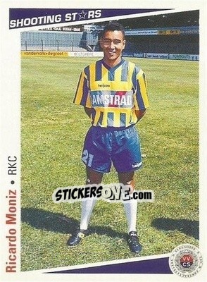 Sticker Ricardo Moniz - Shooting Stars Holland 1991-1992 n. 134 - Merlin