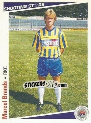 Cromo Marcel Brands - Shooting Stars Holland 1991-1992 - Merlin