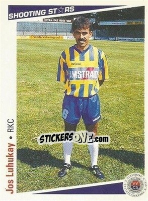 Cromo Jos Luhukay - Shooting Stars Holland 1991-1992 - Merlin