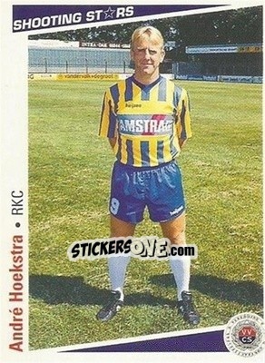 Sticker Andre Hoekstra - Shooting Stars Holland 1991-1992 - Merlin