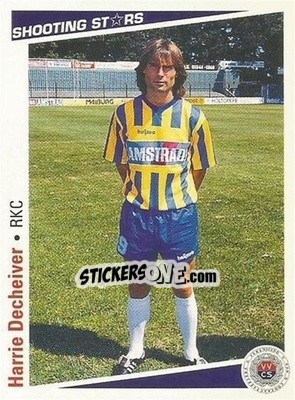 Sticker Harrie Decheiver - Shooting Stars Holland 1991-1992 - Merlin