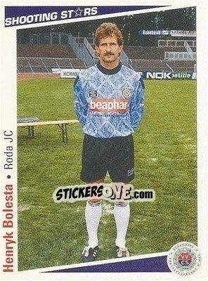 Sticker Henryk Bolesta - Shooting Stars Holland 1991-1992 n. 142 - Merlin