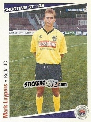 Sticker Mark Luypers - Shooting Stars Holland 1991-1992 - Merlin