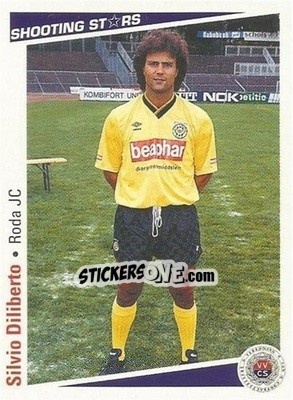 Sticker Silvio Diliberto - Shooting Stars Holland 1991-1992 - Merlin