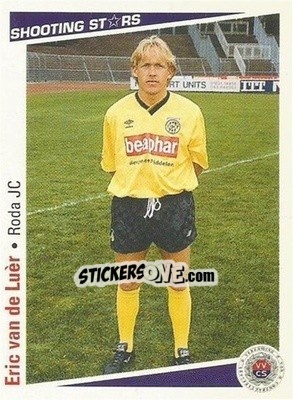 Sticker Eric van der Luer - Shooting Stars Holland 1991-1992 - Merlin