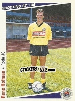 Sticker Rene Hofman - Shooting Stars Holland 1991-1992 - Merlin